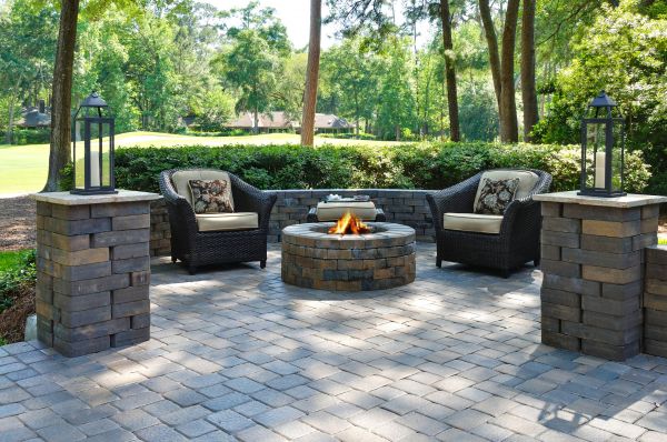Fire Pit Installation in Westfield