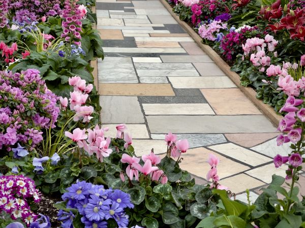 Garden Path Installation in Westfield