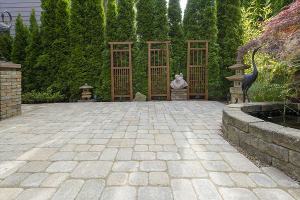 Backyard Hardscape Service in Westfield