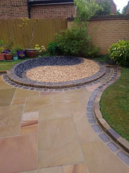 Sandstone Patio Installation in Westfield