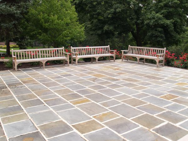 Slate Patio Installation in Westfield